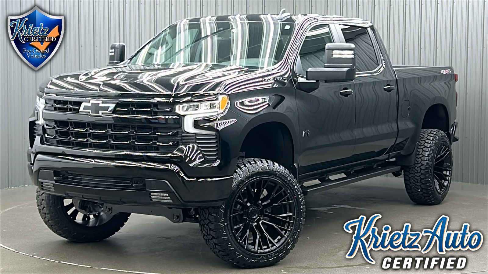 Lifted 2024 Chevrolet Silverado 1500 RST Long Bed