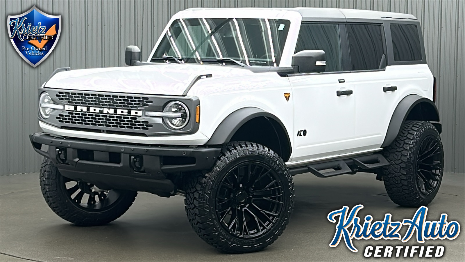 Lifted 2024 Ford Bronco Badlands w/ 334A Lux Pkg, Sasquatch & Hard Top