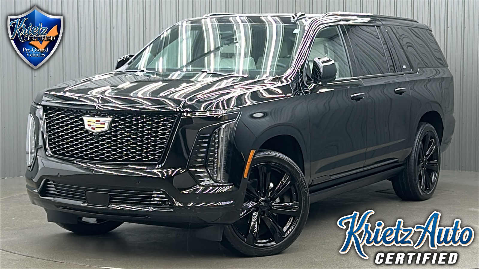 2025 Cadillac Escalade ESV Sport Platinum w/ Console Fridge/Freezer & Sunroof