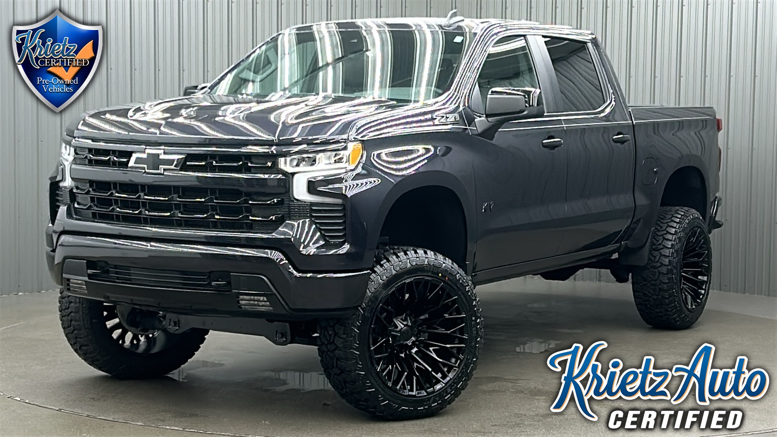 Lifted 2023 Chevrolet Silverado 1500 RST Z71 Short Bed w/ Dark Essentials