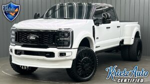 Lifted 2024 Ford F-450SD Platinum Long Bed FX4 w/ COLORMATCH, 773A & Moonroof