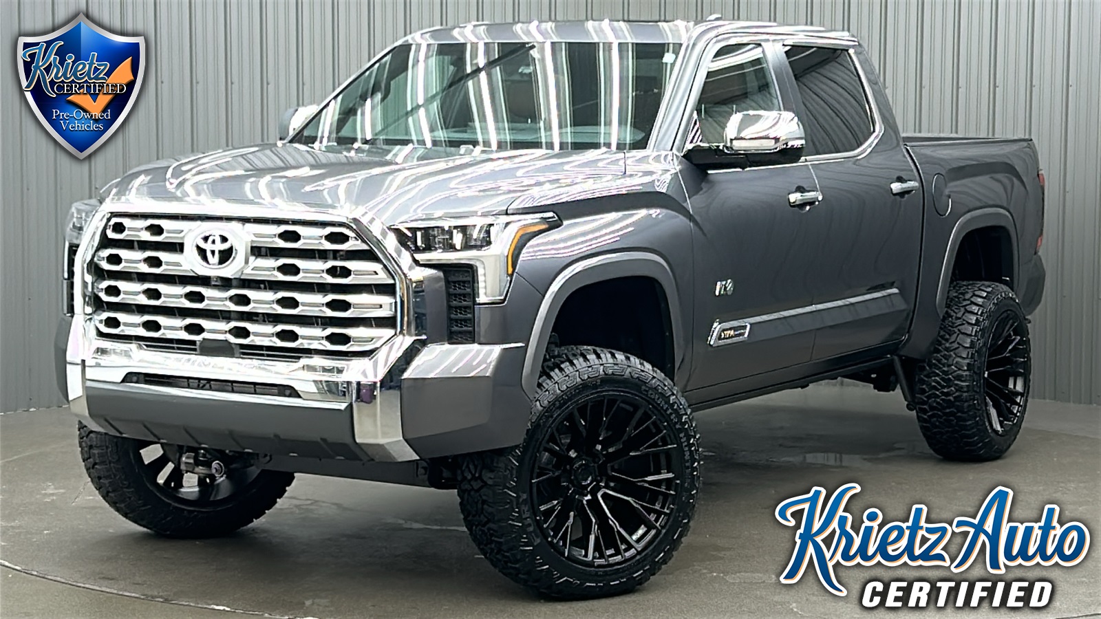Lifted 2025 Toyota Tundra 1794 Short Bed w/ Power Running Boards & Sunroof