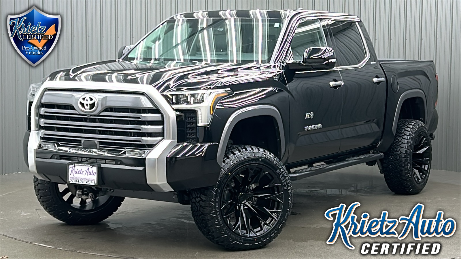 Lifted 2024 Toyota Tundra Limited Premium Short Bed w/ Sunroof