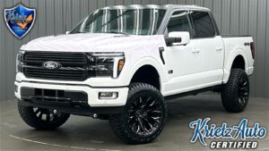 Lifted 2024 Ford F-150 Platinum Short Bed w/ 702A & Moonroof