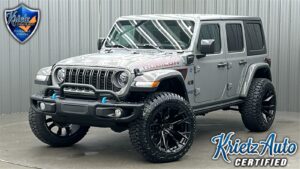 Lifted 2023 Jeep Wrangler Rubicon 20th Anniversary Edition 4xe w/ Cold Weather & Hard Top