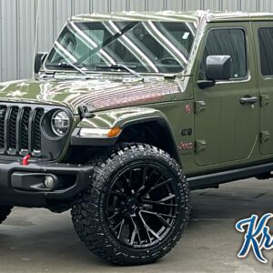 Lifted 2021 Jeep Wrangler Unlimited Rubicon w/ Cold Weather, LED, Safety & Hard Top