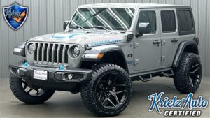 Lifted 2023 Jeep Wrangler Rubicon 4xe w/ Cold Weather & Hard Top