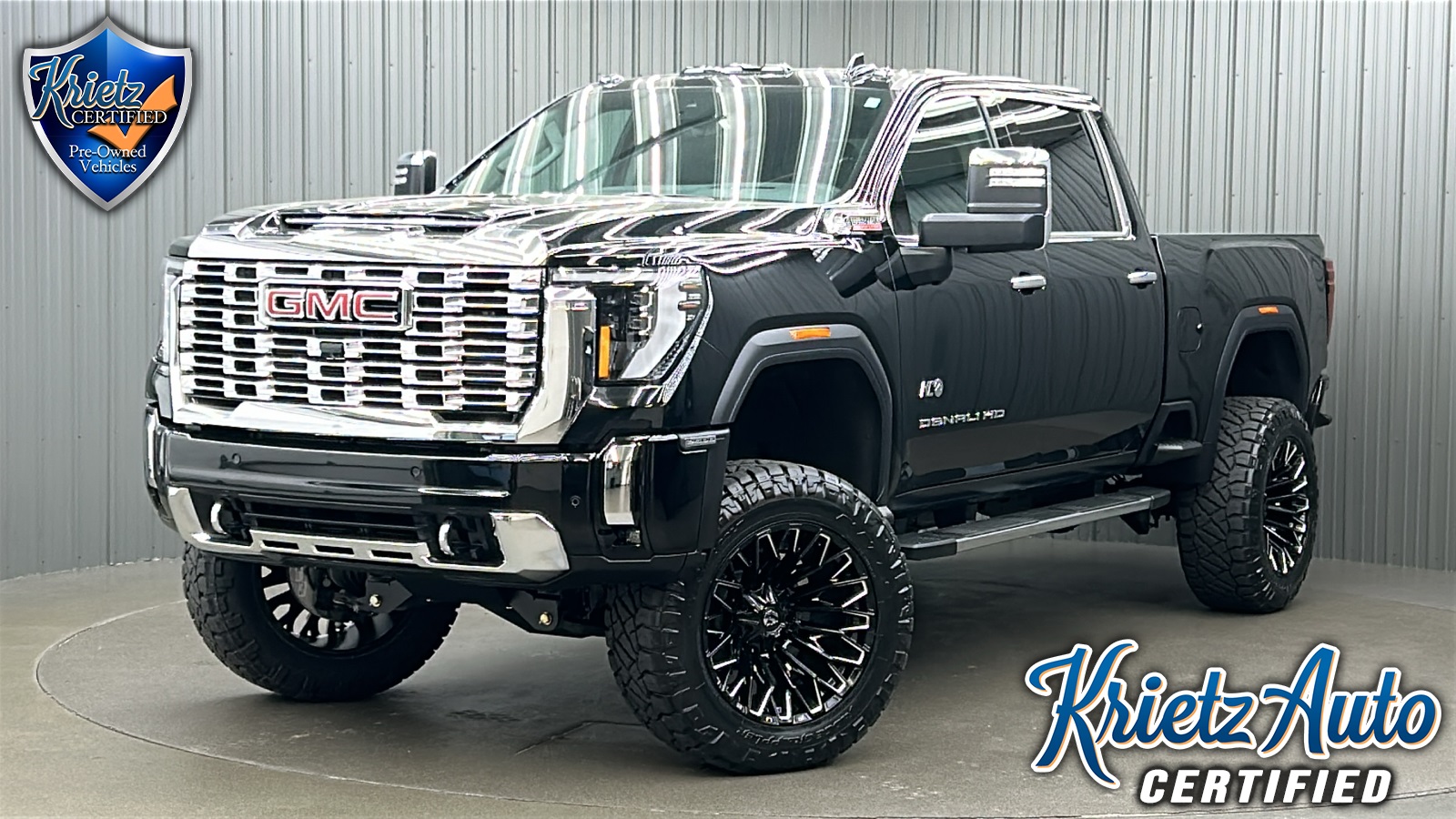 Lifted 2025 GMC Sierra 2500HD Denali Reserve Short Bed w/ Tech & Sunroof