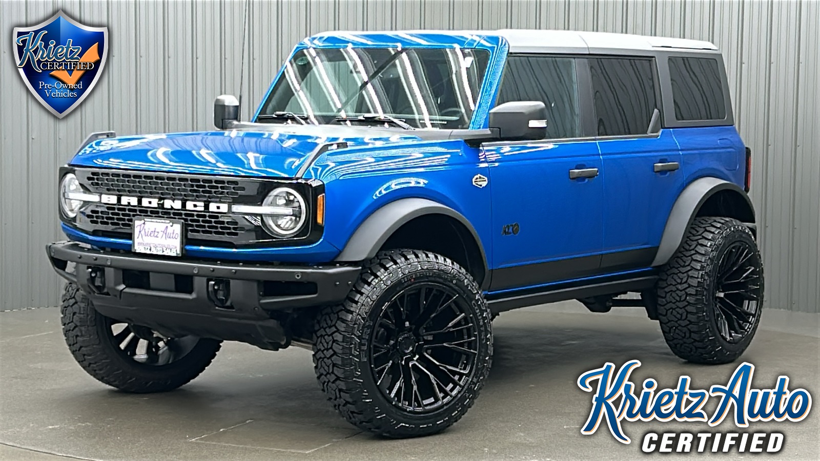Lifted 2023 Ford Bronco Wildtrak w/ 354A Lux, Hard Top & Sasquatch