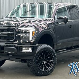 Lifted 2024 Ford F-150 Lariat Black Package Short Bed w/ 502A & Moonroof