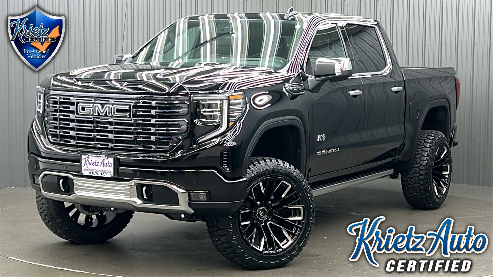 Lifted 2025 GMC Sierra 1500 Denali Ultimate Short Bed w/ Sunroof