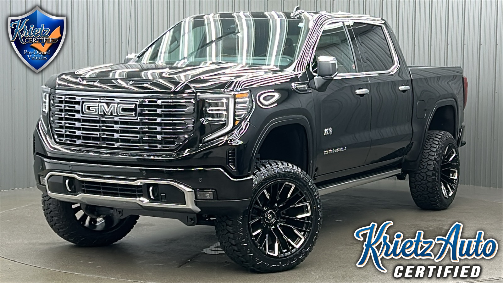 Lifted 2025 GMC Sierra 1500 Denali Ultimate Short Bed w/ Super Cruise & Sunroof