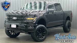 Lifted 2024 Ford F-150 XLT Black Package Short Bed w/ 302A