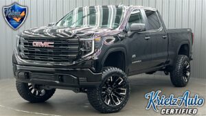 Lifted 2024 GMC Sierra 1500 Pro Long Bed w/ Graphite Edition