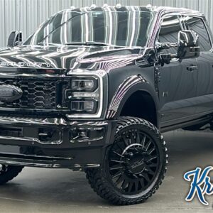 Lifted 2024 Ford F-450SD Limited FX4 Long Bed w/ COLORMATCH, 778A & Moonroof