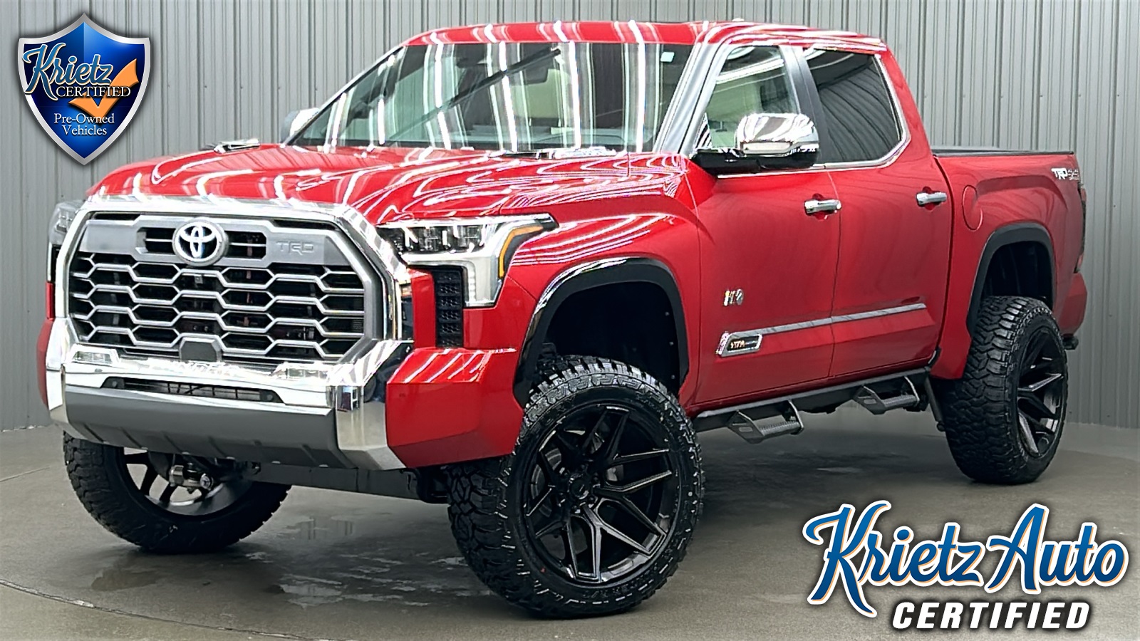 Lifted 2024 Toyota Tundra Hybrid 1794 Edition TRD Off Road Short Bed w/ Sunroof