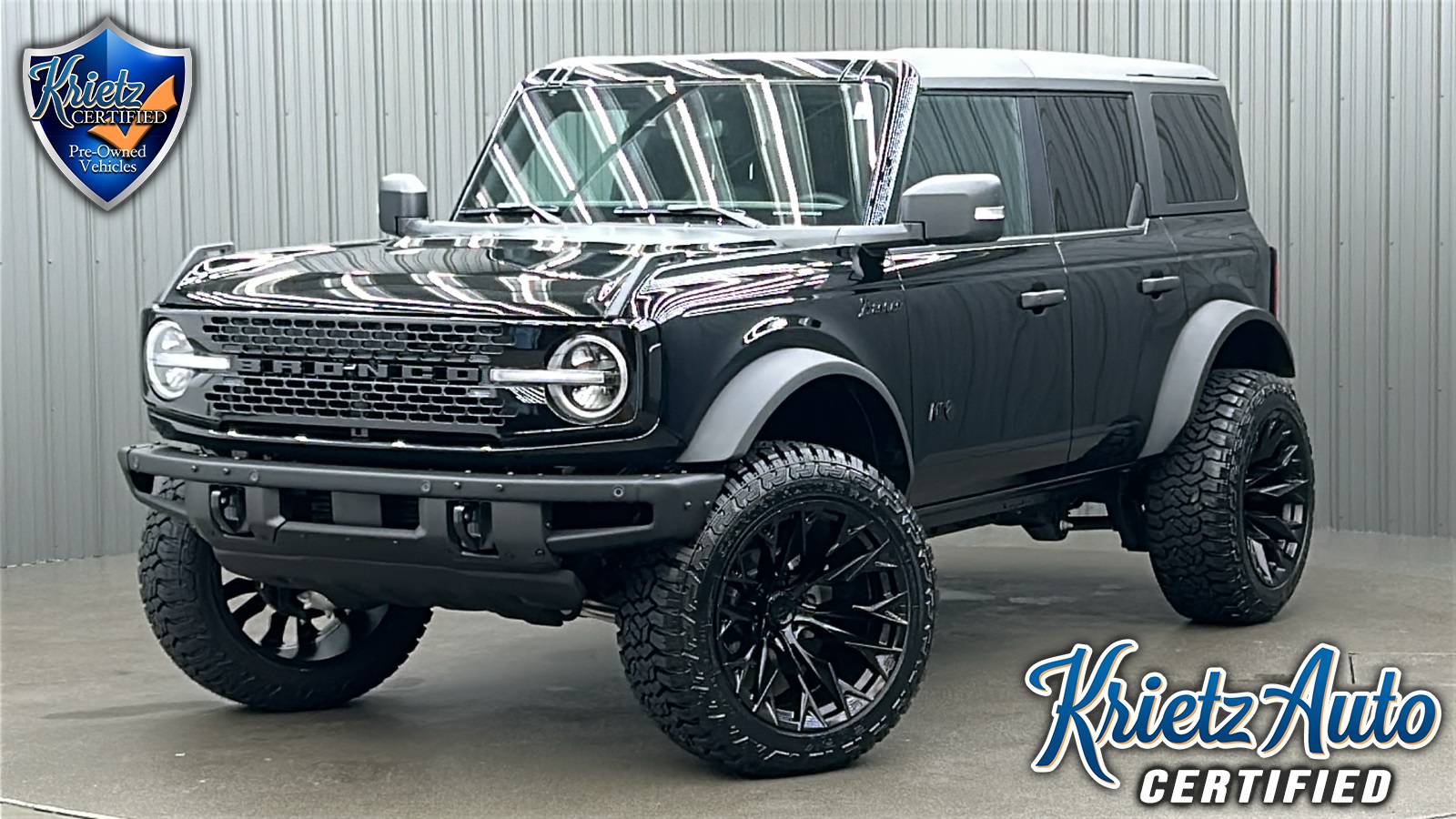 Lifted 2024 Ford Bronco Wildtrak w/ 354A Lux Pkg, Sasquatch & Hard Top
