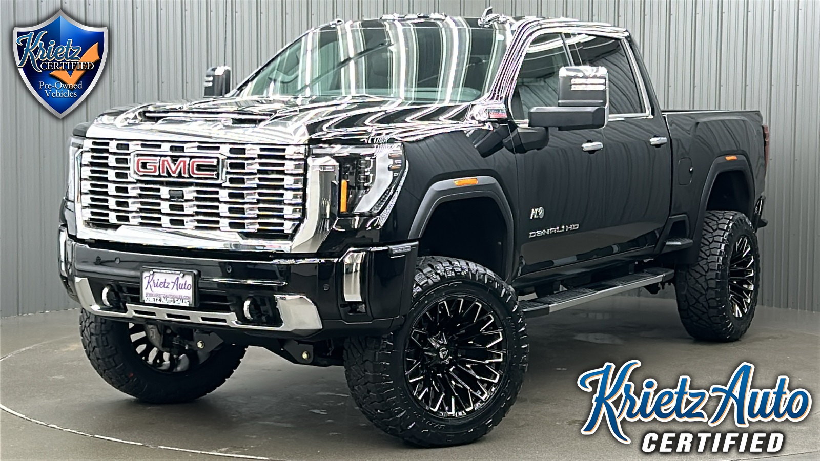 Lifted 2025 GMC Sierra 2500HD Denali Reserve Short Bed w/ Tech & Sunroof