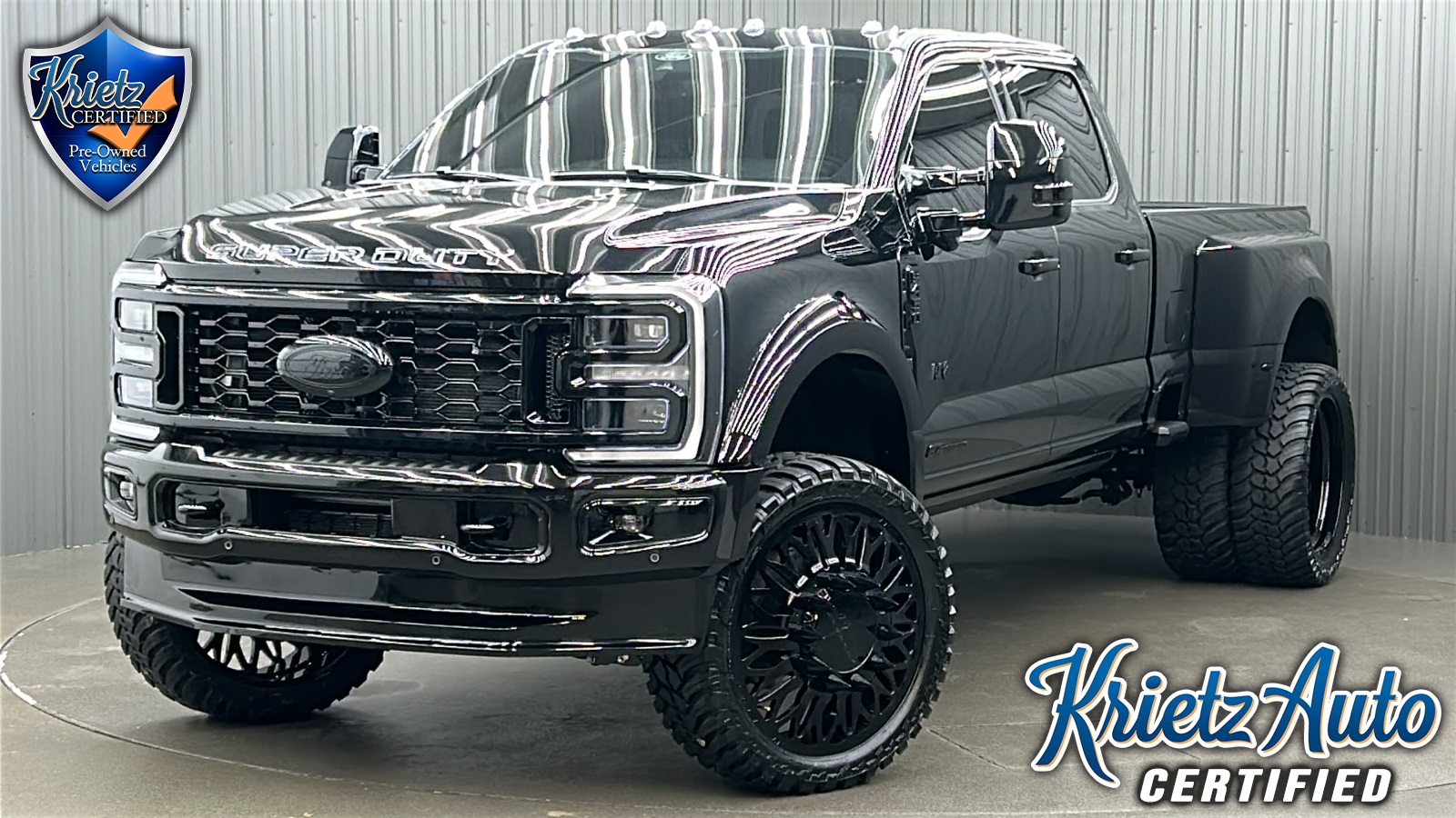 Lifted 2025 Ford F-450SD Platinum FX4 Long Bed w/ COLORMATCH, 773A & Moonroof