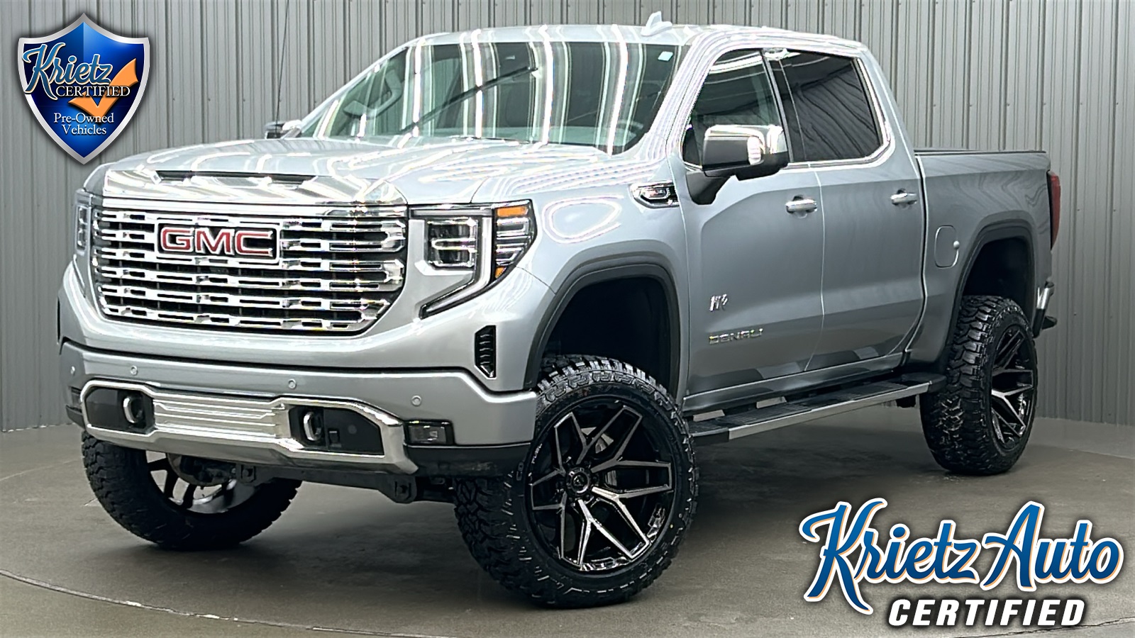 Lifted 2024 GMC Sierra 1500 Denali Short Bed w/ Sunroof