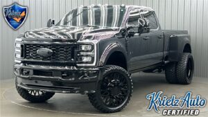 Lifted 2024 Ford F-450SD Lariat FX4 Long Bed w/ COLORMATCH, 678A & Moonroof