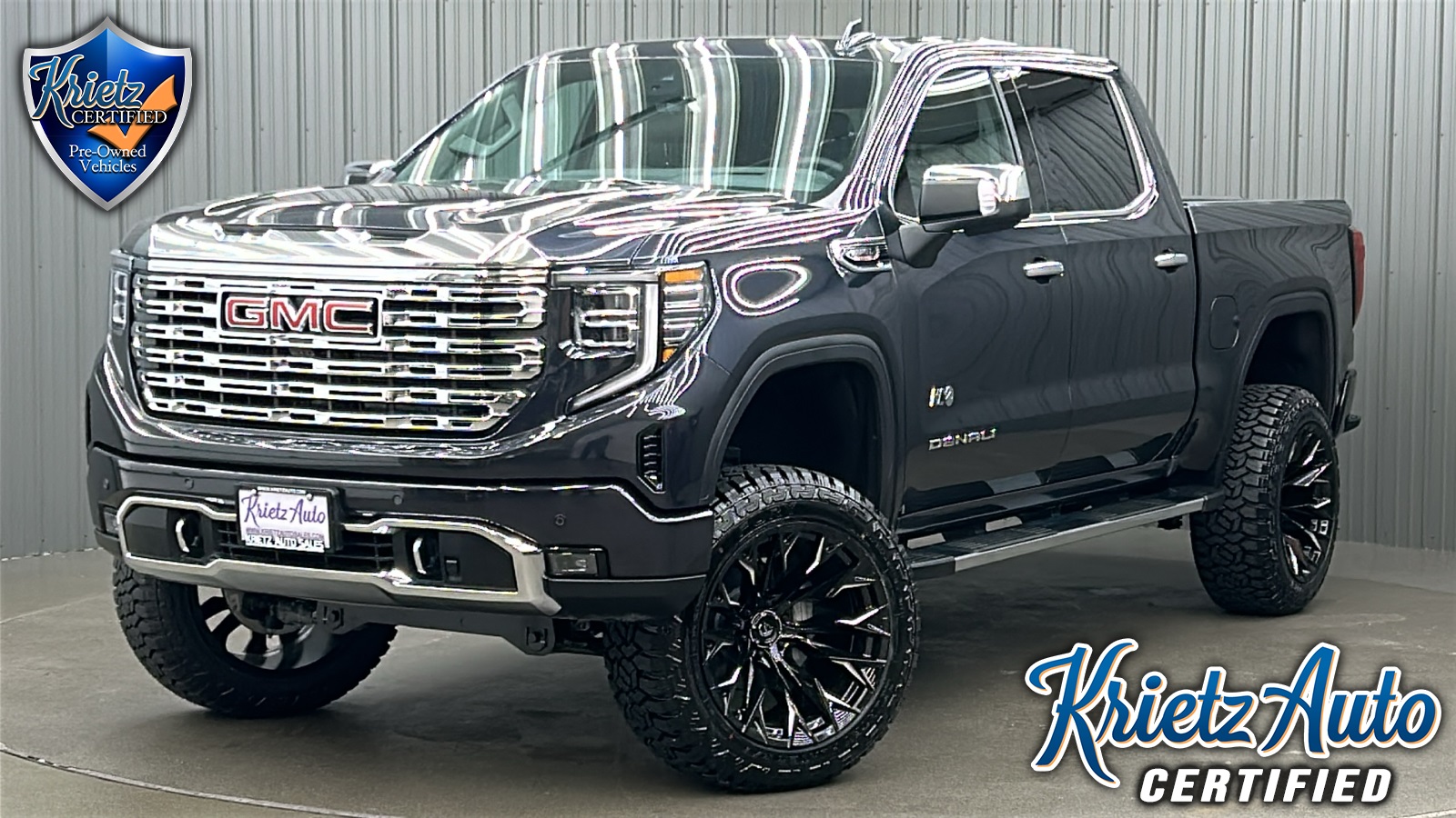 Lifted 2025 GMC Sierra 1500 Denali Short Bed w/ Tech, Super Cruise & Sunroof