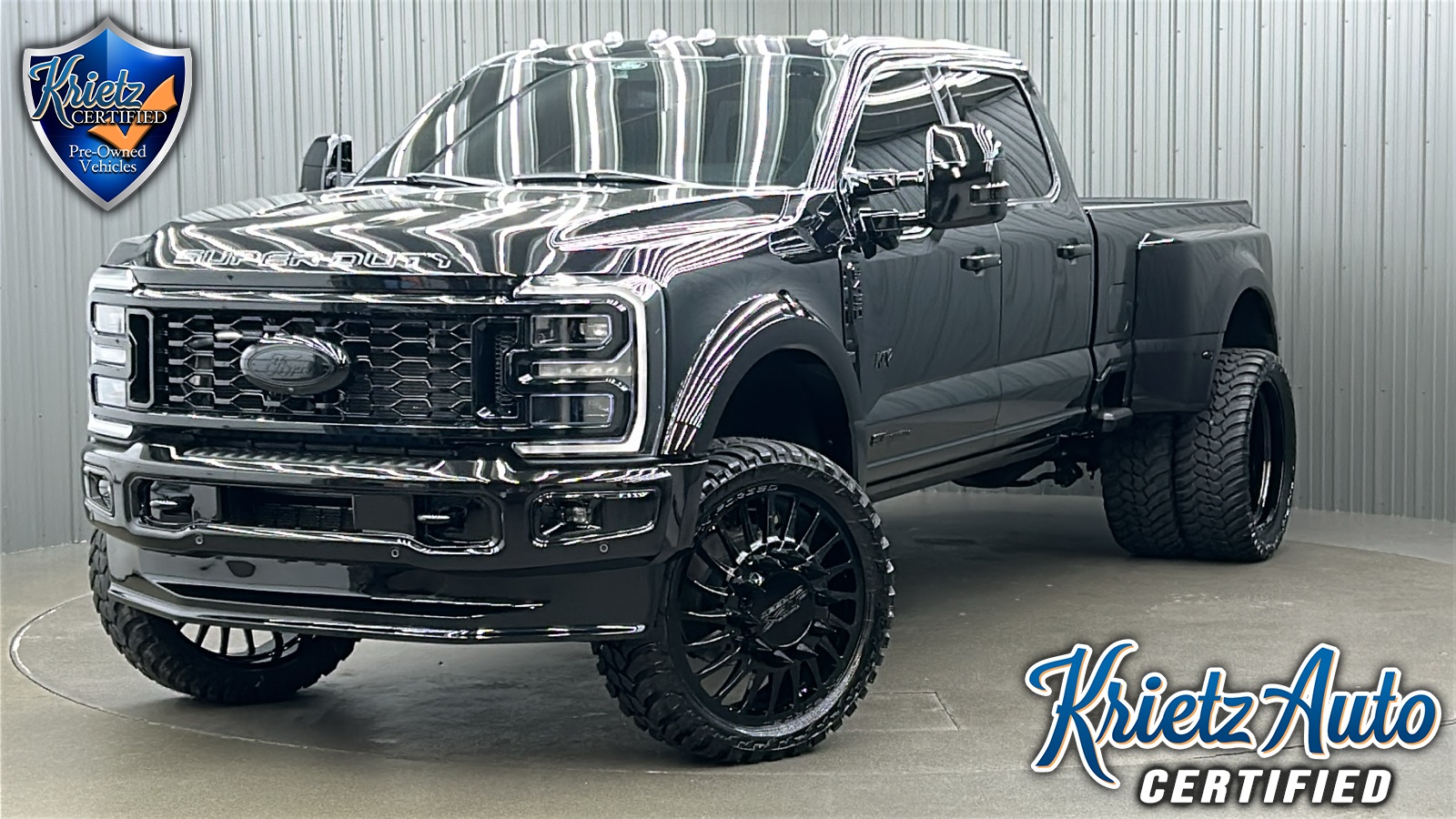 Lifted 2024 Ford F-450SD Platinum Long Bed w/ COLORMATCH, 773A & Moonroof