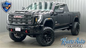 Lifted 2025 GMC Sierra 2500HD AT4 Short Bed Premium Plus w/ Tech & Sunroof