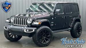 Lifted 2021 Jeep Wrangler Unlimited Sahara 4xe