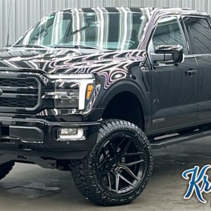 Lifted 2024 Ford F-150 Lariat Black Pkg Short Bed w/ 502A & Moonroof