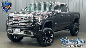 Lifted 2025 GMC Sierra 1500 Denali Short Bed w/ Tech & Sunroof