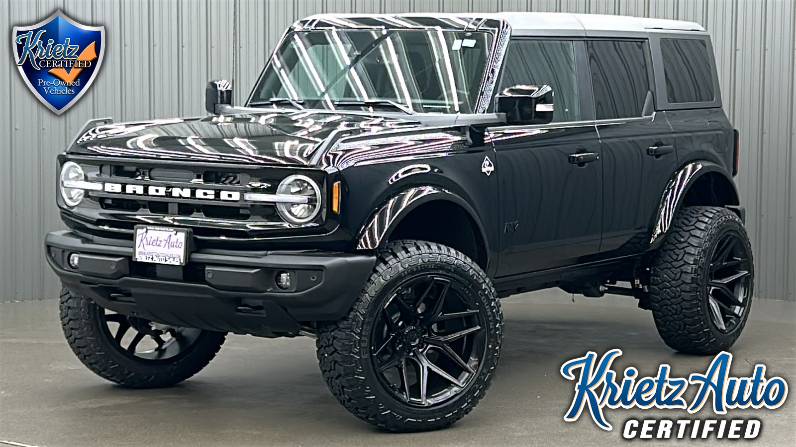 Lifted 2024 Ford Bronco Outer Banks w/ 314A Lux Pkg & Hard Top