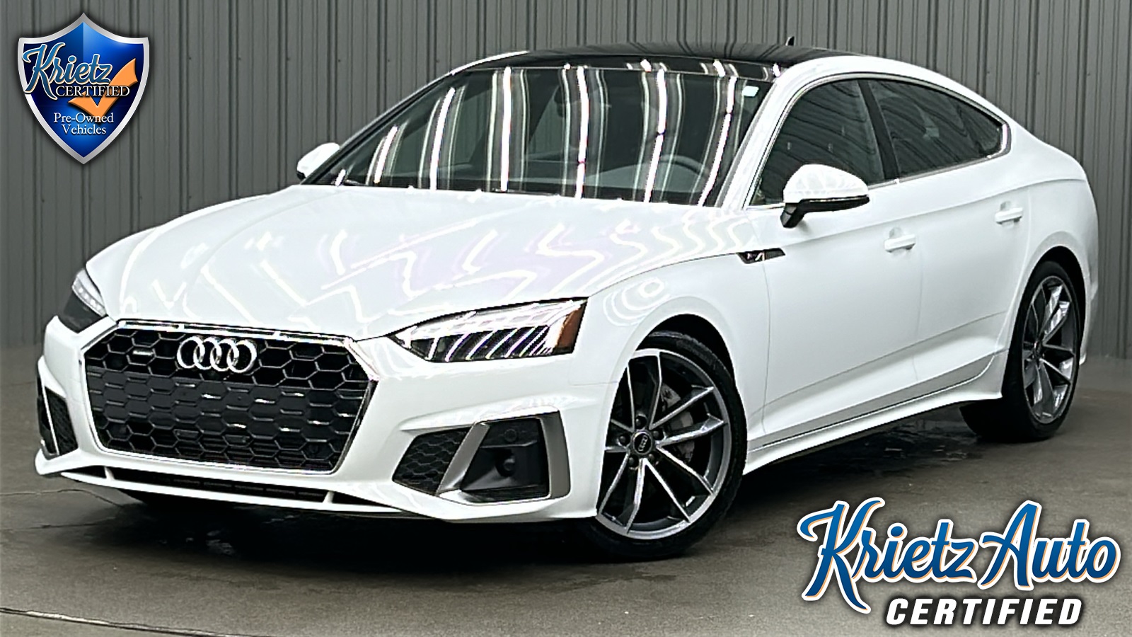 2023 Audi A5 Sportback Premium Plus w/ Nav & Sunroof S Line quattro