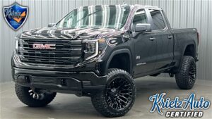 Lifted 2024 GMC Sierra 1500 Pro Long Bed w/ Graphite Edition