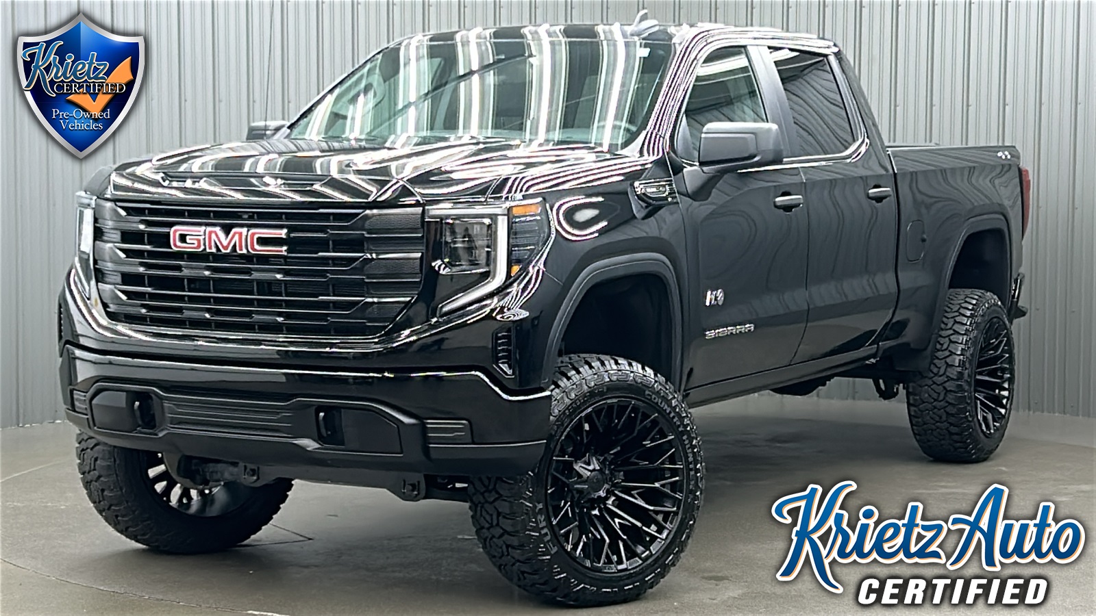 Lifted 2024 GMC Sierra 1500 Pro Long Bed w/ Graphite Edition