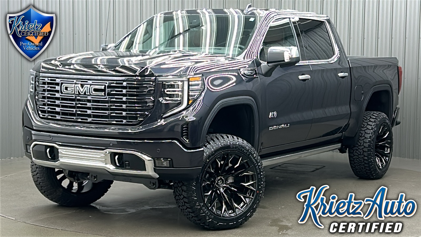 Lifted 2025 GMC Sierra 1500 Denali Ultimate Short Bed w/ Sunroof
