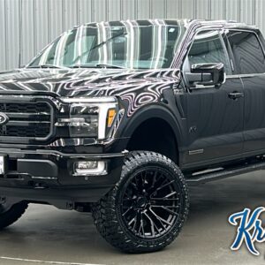 Lifted 2024 Ford F-150 Lariat Black Package Short Bed w/ 502A & Moonroof