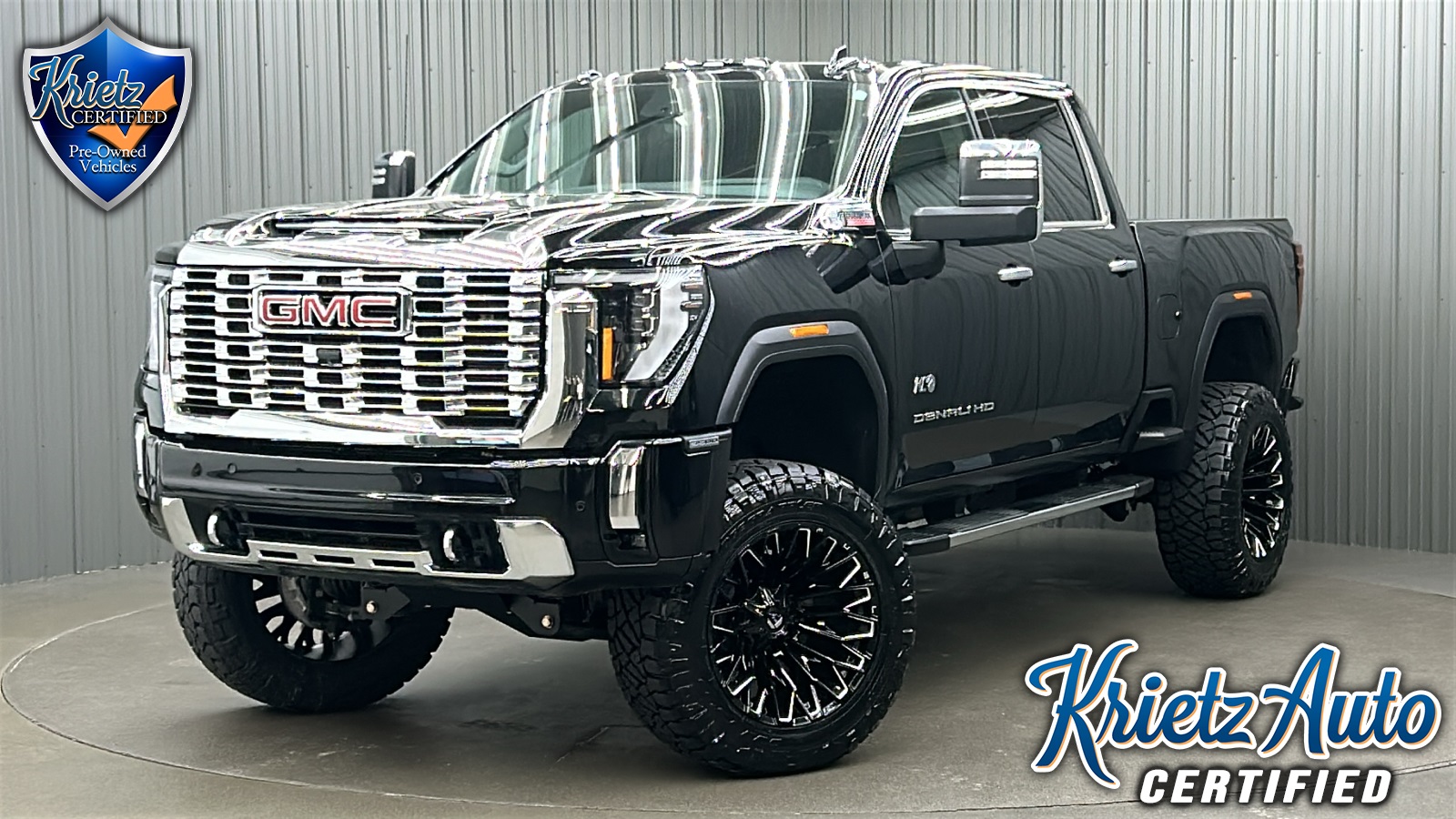 Lifted 2024 GMC Sierra 3500HD Denali Reserve Short Bed w/ Tech & Sunroof