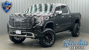 Lifted 2025 GMC Sierra 1500 Denali Ultimate Short Bed w/ Tech & Sunroof