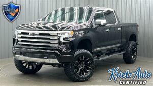 Lifted 2024 Chevrolet Silverado 1500 High Country Long Bed w/ Tech & Sunroof