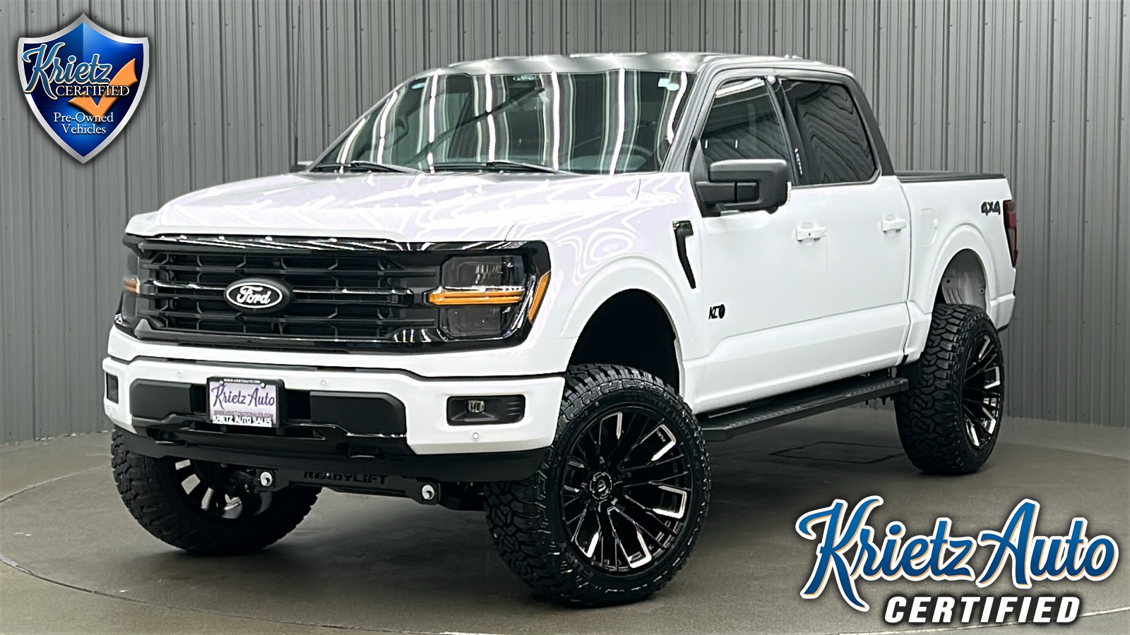 Lifted 2024 Ford F-150 XLT Black Package Short Bed w/ 302A