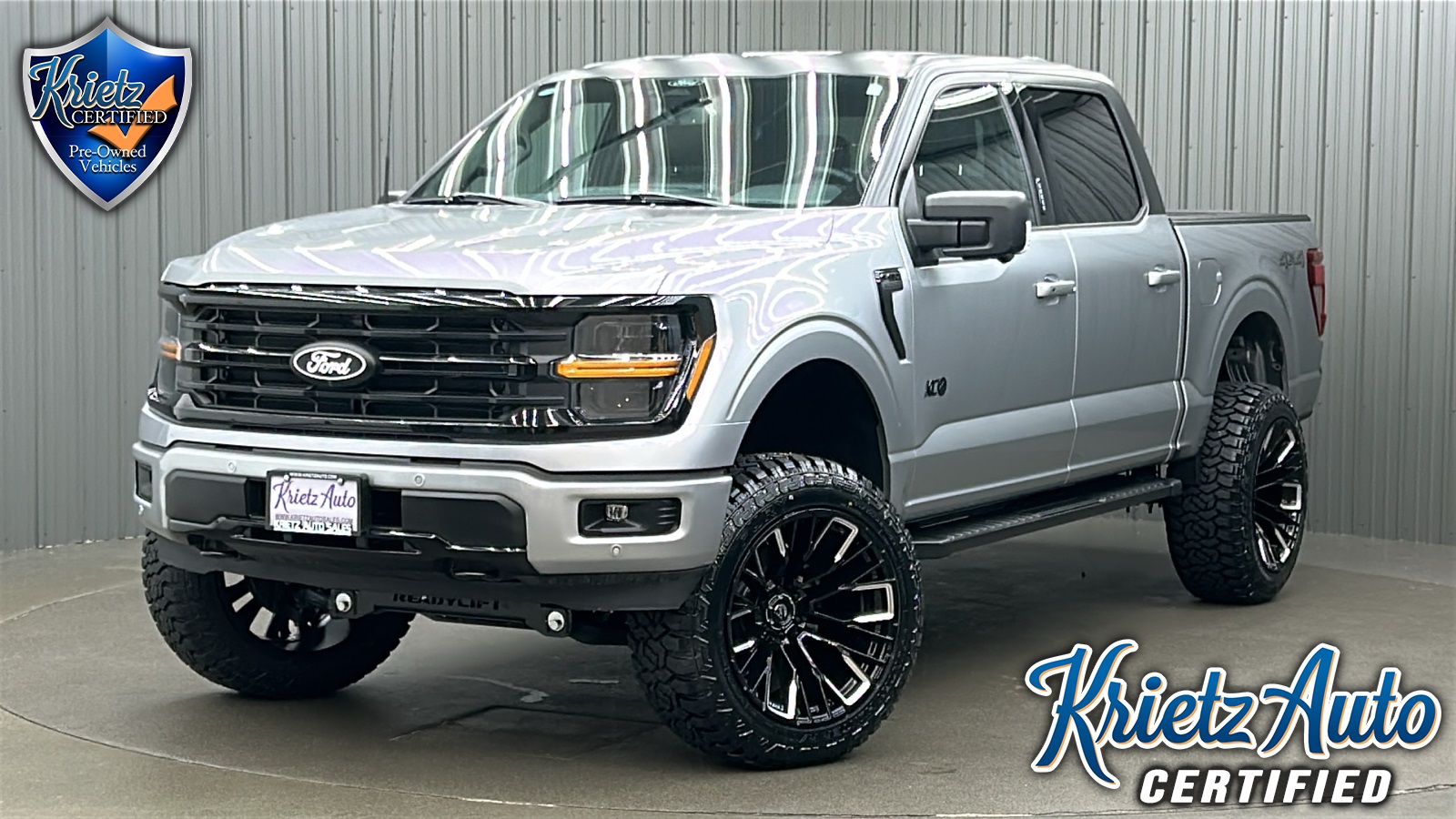 Lifted 2024 Ford F-150 XLT Black Package Short Bed w/ 302A