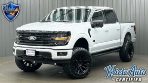 Lifted 2024 Ford F-150 XLT Black Package Short Bed FX4 w/ 302A