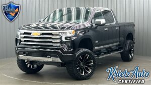 Lifted 2024 Chevrolet Silverado 1500 High Country Long Bed w/ Sunroof