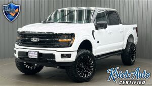Lifted 2024 Ford F-150 XLT Black Package FX4 Short Bed w/ 302A