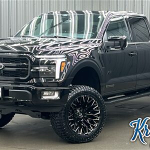 Lifted 2024 Ford F-150 Lariat Black Package Short Bed w/ 502A & Moonroof