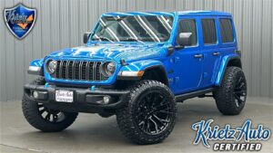 Lifted 2024 Jeep Wrangler Rubicon X 4xe w/ Sky One-Touch Power-Top