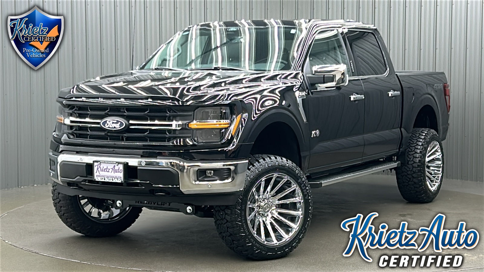Lifted 2024 Ford F-150 XLT Short Bed w/ 303A & Moonroof