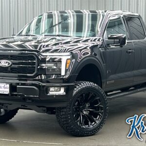 Lifted 2024 Ford F-150 Lariat Black Package Short Bed w/ 502A & Moonroof