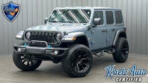 Lifted 2024 Jeep Wrangler Willys 4xe